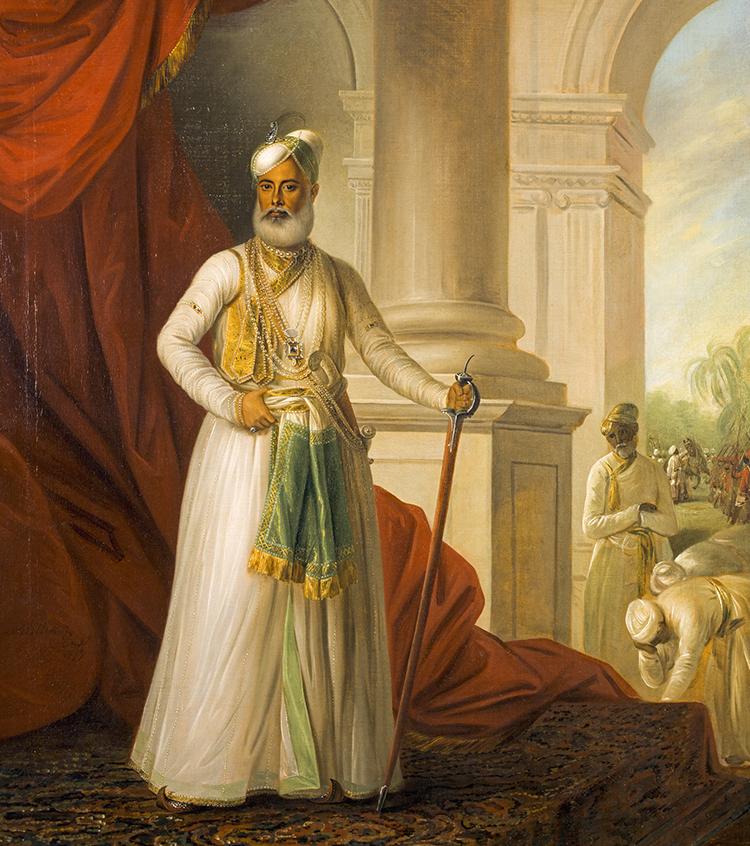 Mohamed Ali Khan Walejah, 1717 - 1795. Nawab of the Carnatic